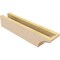 Ekena Millwork 4in. W x 4in. H x 20in. L Rivera Woodgrain TimberThane Rafter Tail, Primed Tan RFTUR04X04X20RIVRCPR - alternate 2